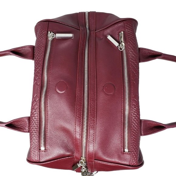 Celine Dion Elegy Snake Embossed Leather Satchel - Picture 5 of 13